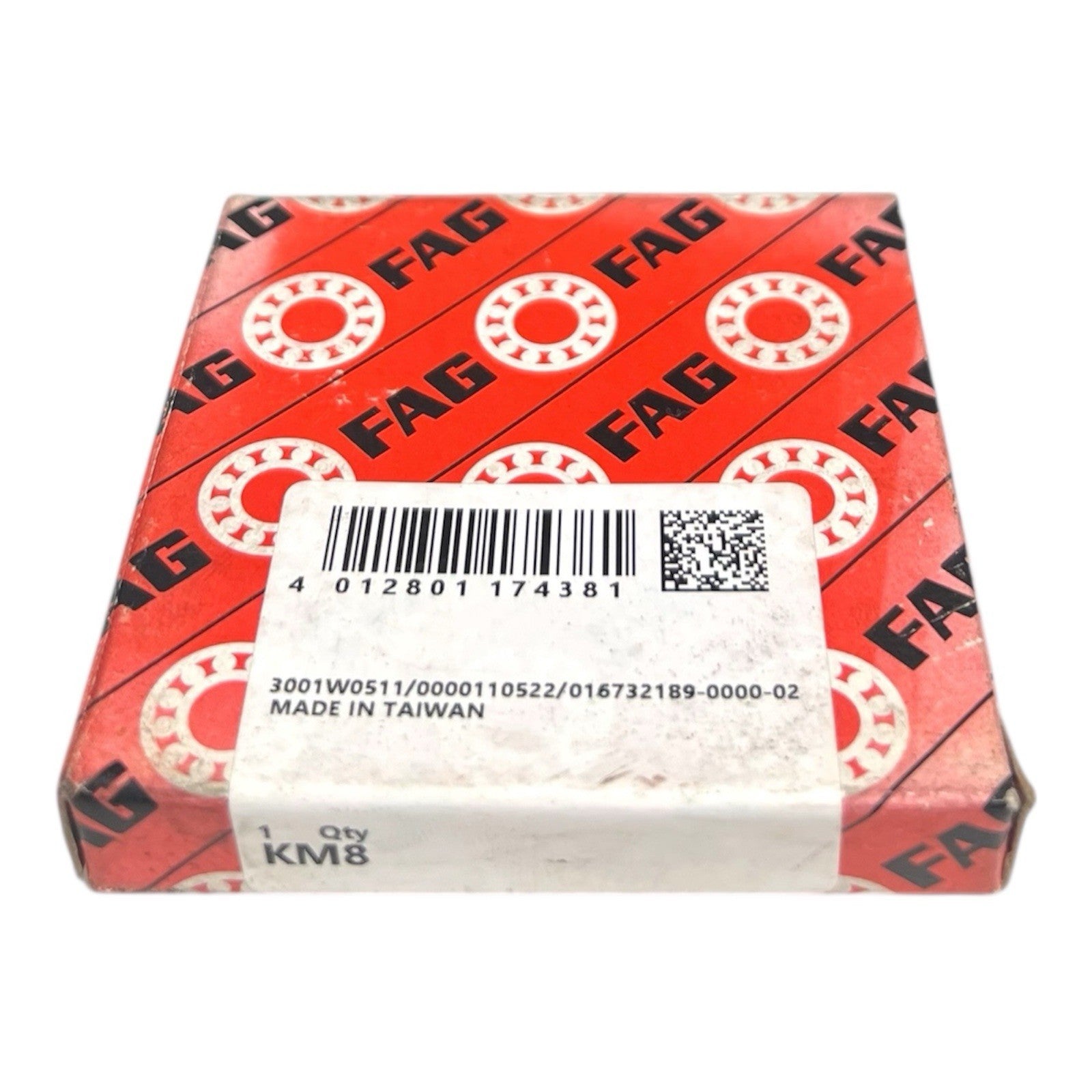 1x FAG KM8 Nutmuttern 40x58x9 mm Wellenmutter