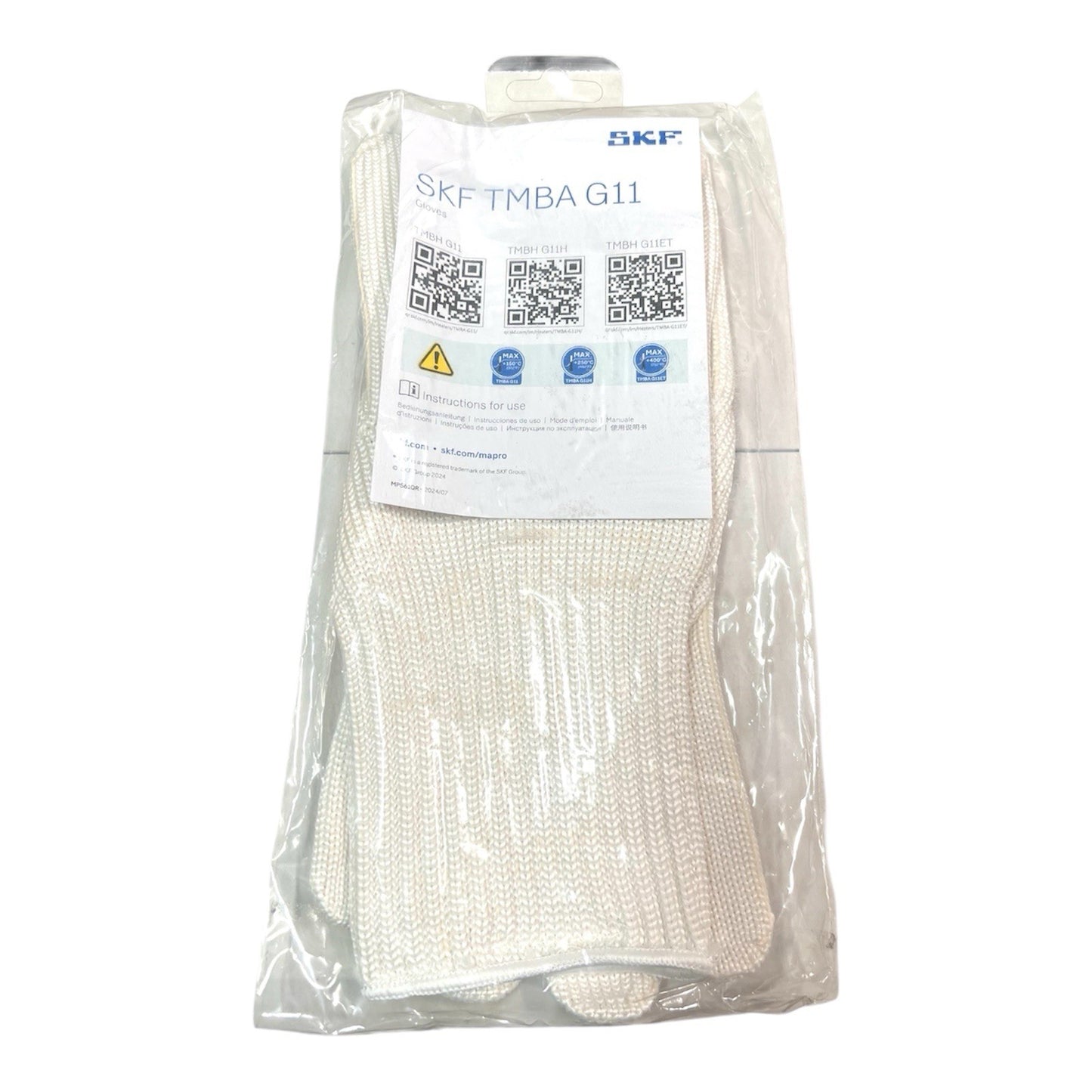 1x SKF TMBA G11 wärmebeständige Handschuhe für Kugellager bis 150 °C