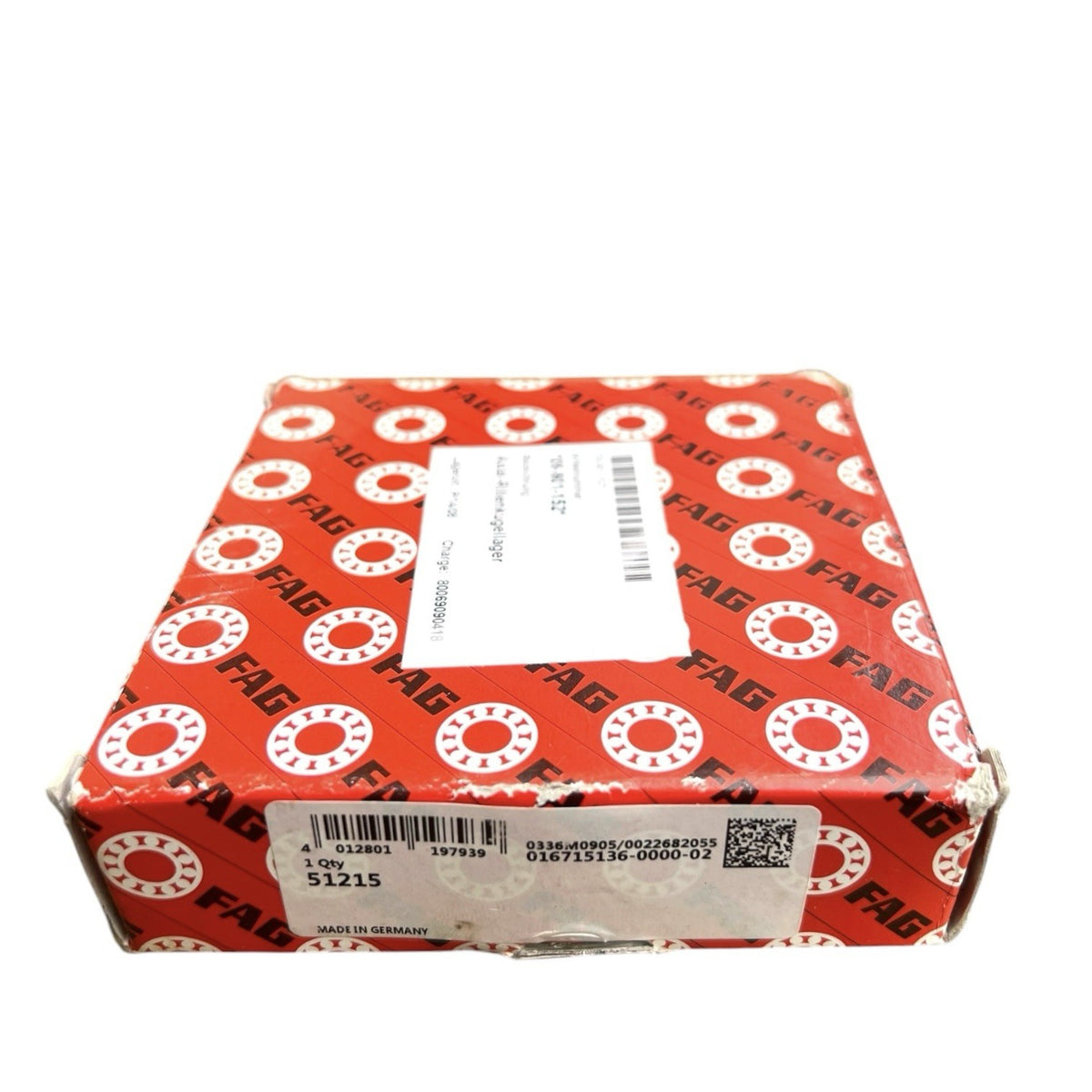 1x FAG 51215 Axial-Rillenkugellager 75x110x27 mm Kugellager