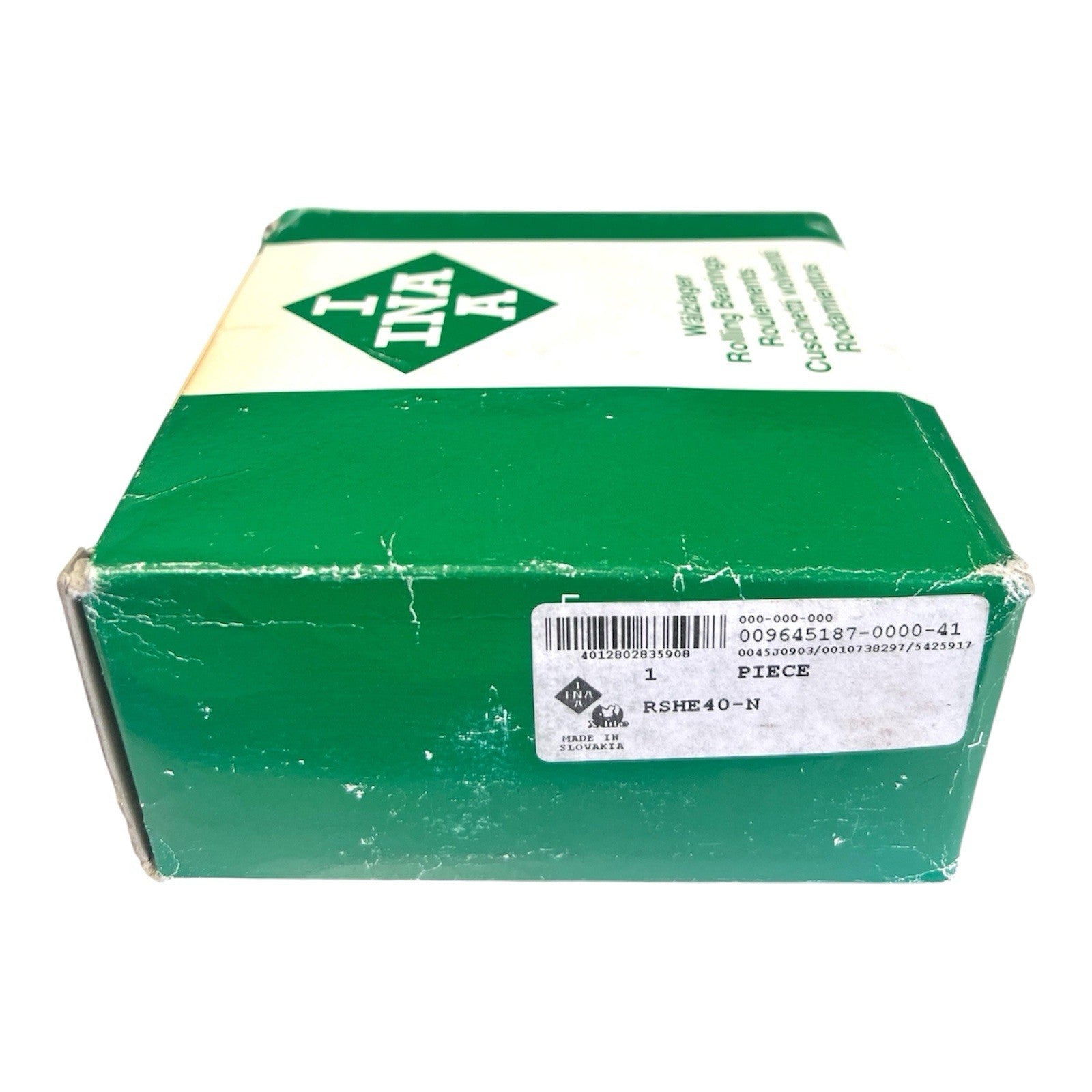 1x INA RSHE40-N Stehlagergehäuseeinheit 40 mm Kugellager