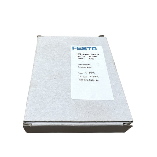 FESTO CPE18-M1H-3OL-1/4 163140 Magnetventil