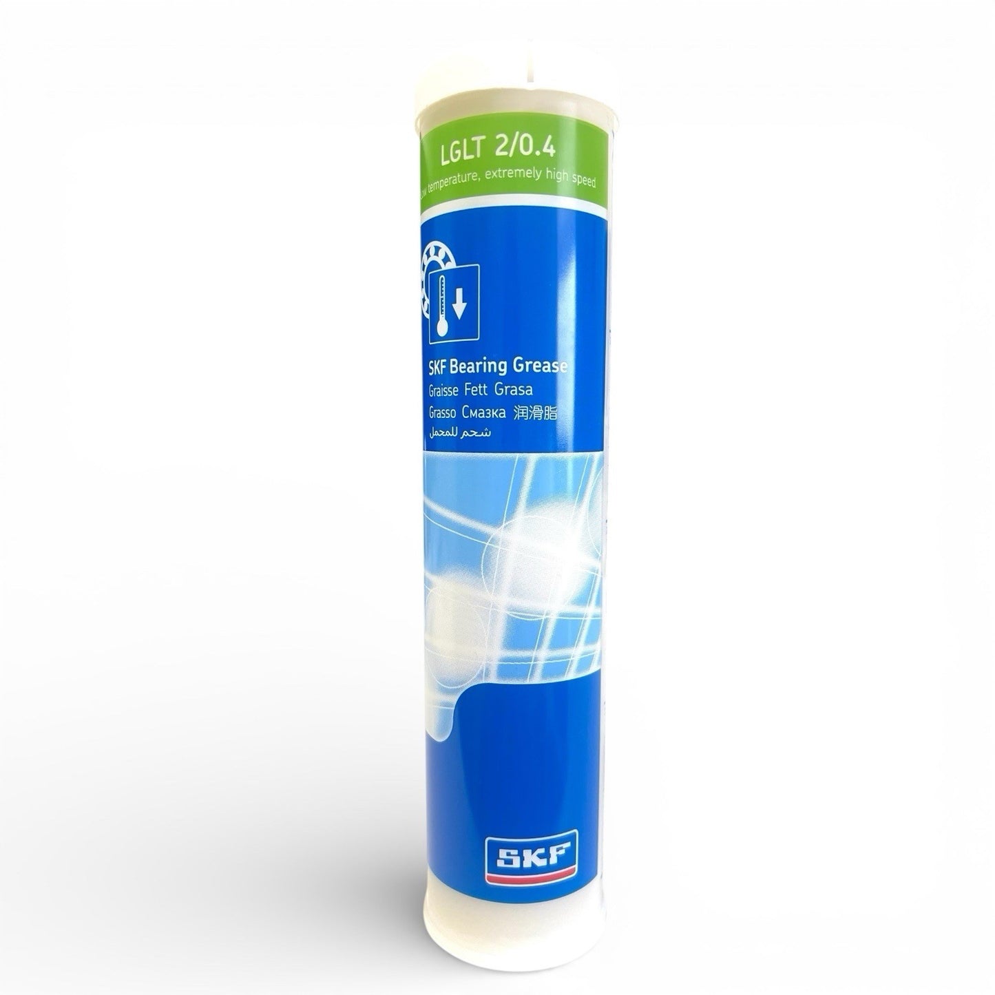 1x SKF LGLT 2/0.4 400g Tieftemperatur-Schmierfett f. hohe Drehzahlen SKF Fett
