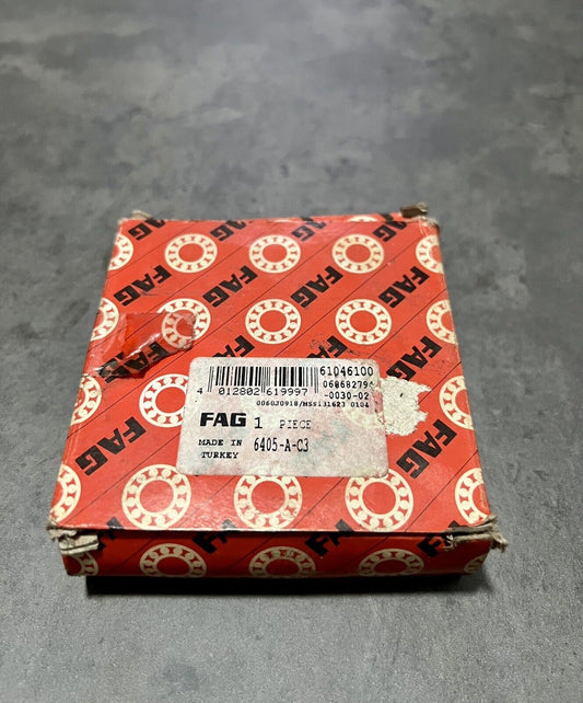 1x FAG 6405-A-C3 Rillenkugellager 25x80x21 mm 6405 C3 offenes Rillenkugellager