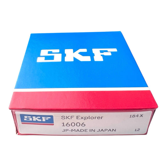 1x SKF 16006 Rillenkugellager 30x55x9 mm 16006 Kugellager