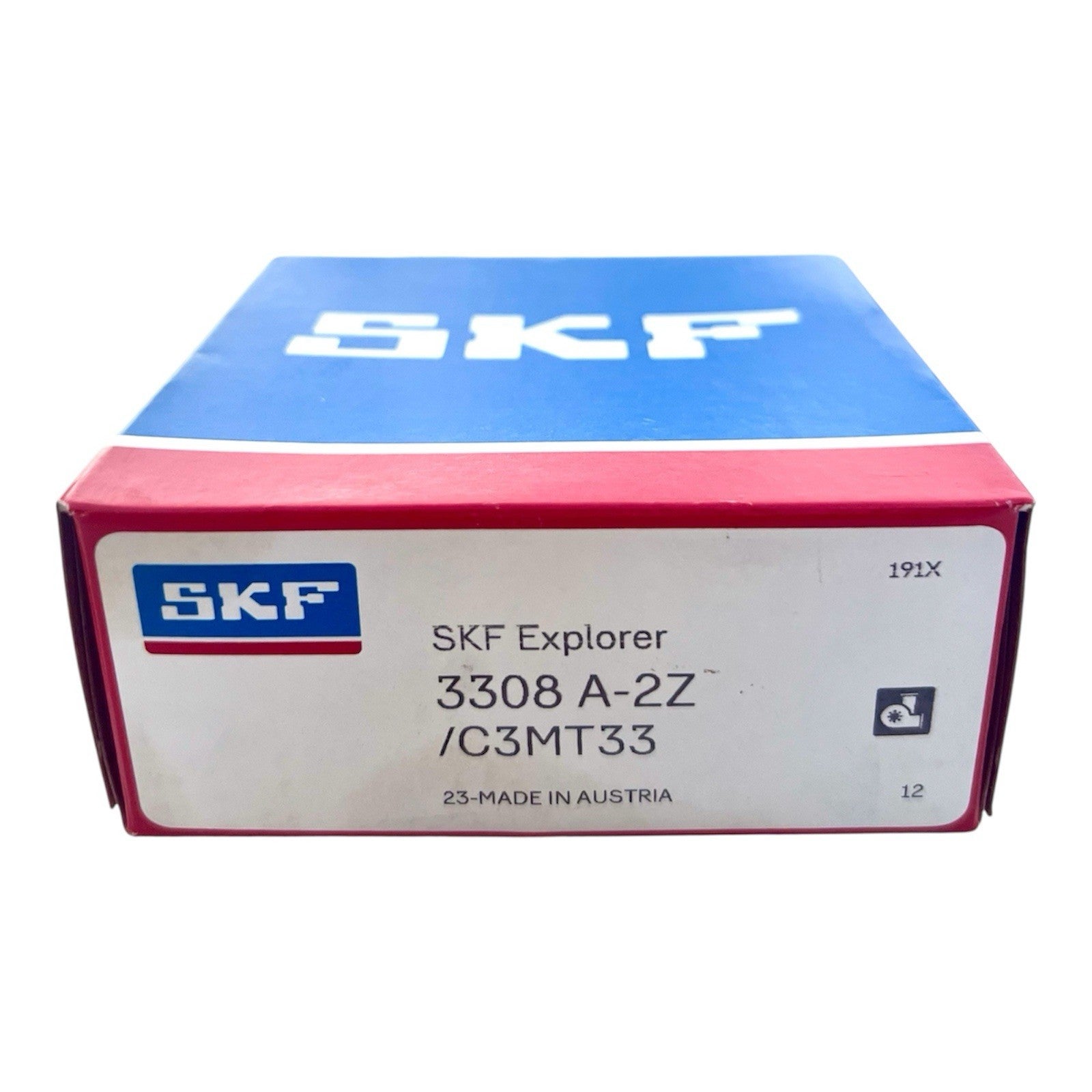 1x SKF 3308 A-2Z/C3MT33 Schrägkugellager 40x90x36,5 mm Kugellager