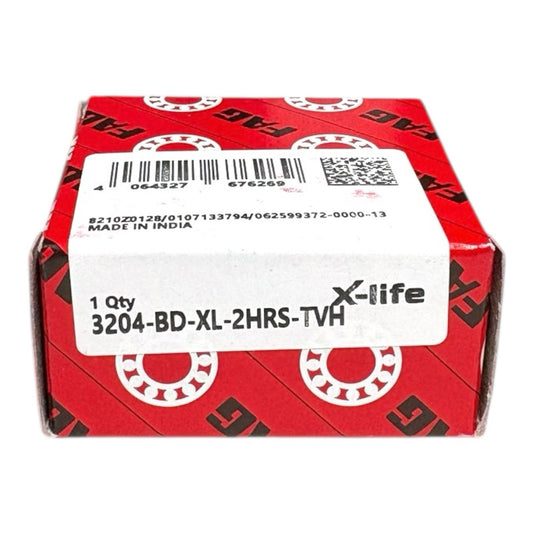 1x FAG 3204-BD-XL-2HRS-TVH Schrägkugellager 20x47x20,6 mm X-Life Kugellager
