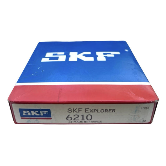 1x SKF 6210 Rillenkugellager 50x90x20 mm offenes Kugellager