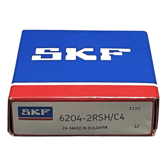 1x SKF 6204-2RSH/C4 Rillenkugellager 20x47x14 mm Kugellager