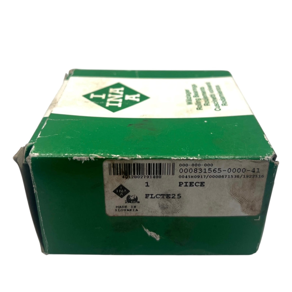 1x INA FLCTE25 Flanschlager-Gehäuseeinheit 25 mm oval