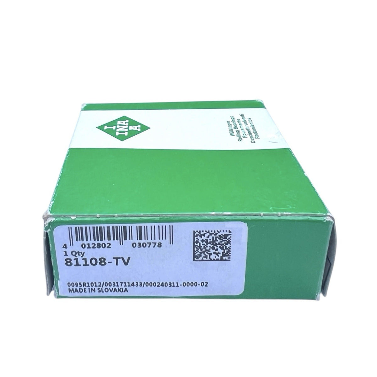 1x INA 81108-TV Axial-Zylinderrollenlager 40x60x13 mm Kugellager