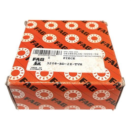 1x FAG 3208-BD-2Z-TVH Schrägkugellager 40x80x30,2 mm Kugellager