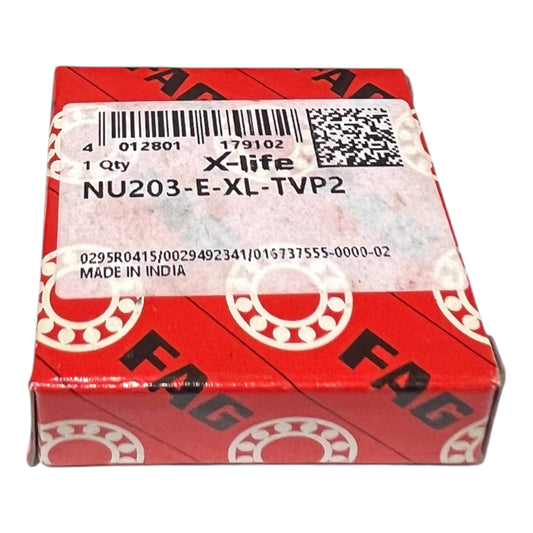 1x FAG NU203-E-TVP2 Zylinderrollenlager 17x40x12 mm Kugellager