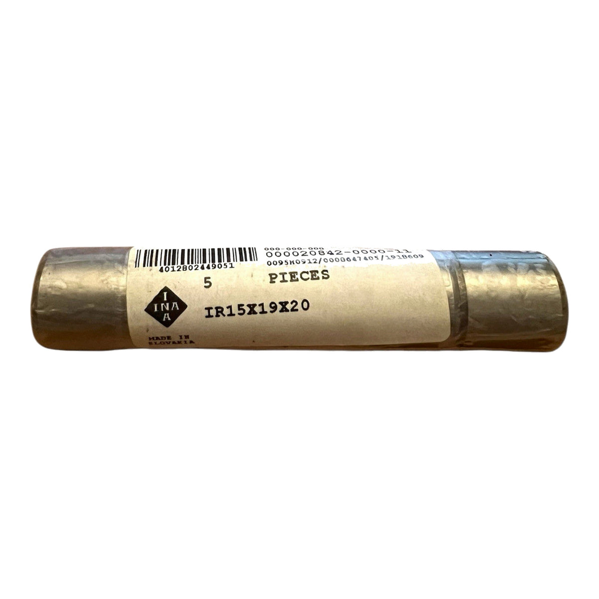 5x INA IR15X19X20 Innenring 15x19x20mm