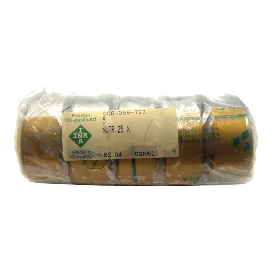 5x INA NUTR 25 X Stützrollen 25x52x25 mm NUTR25X