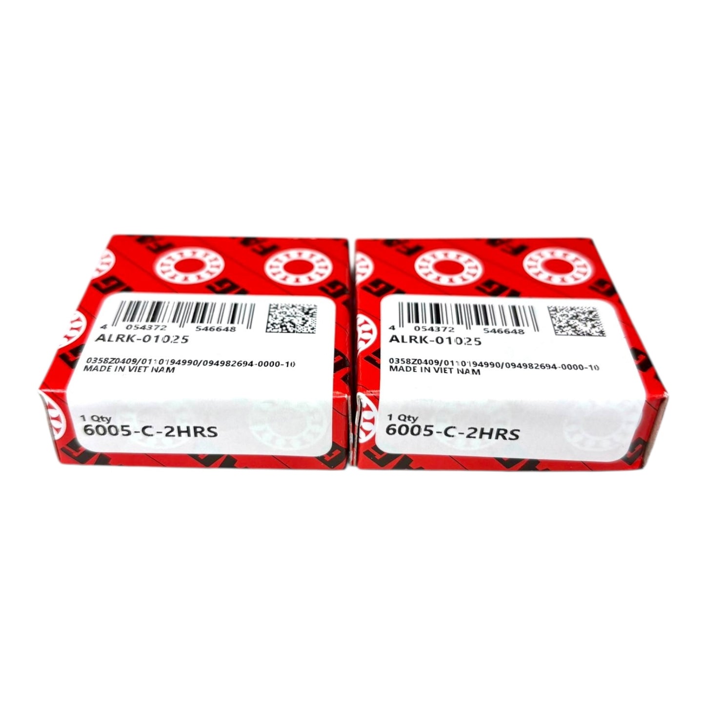 2x FAG 6005-C-2HRS Rillenkugellager 25x47x12 mm Kugellager