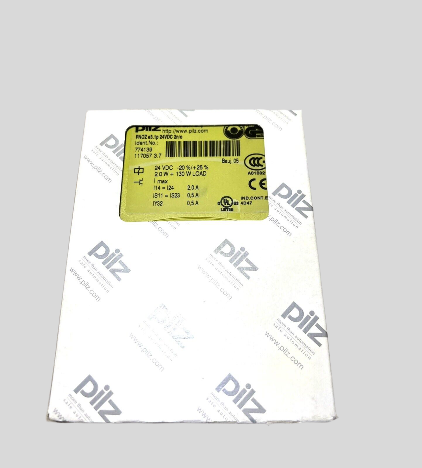 1x PILZ PNOZ e3.1p Sicherheitsrelais No. 774139 / 117057 3.7