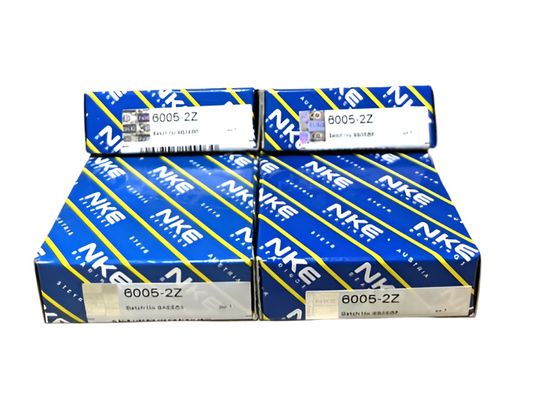 4x NKE 6005 2Z Rillenkugellager 25x47x12 mm 6005 2Z ZZ Kugellager