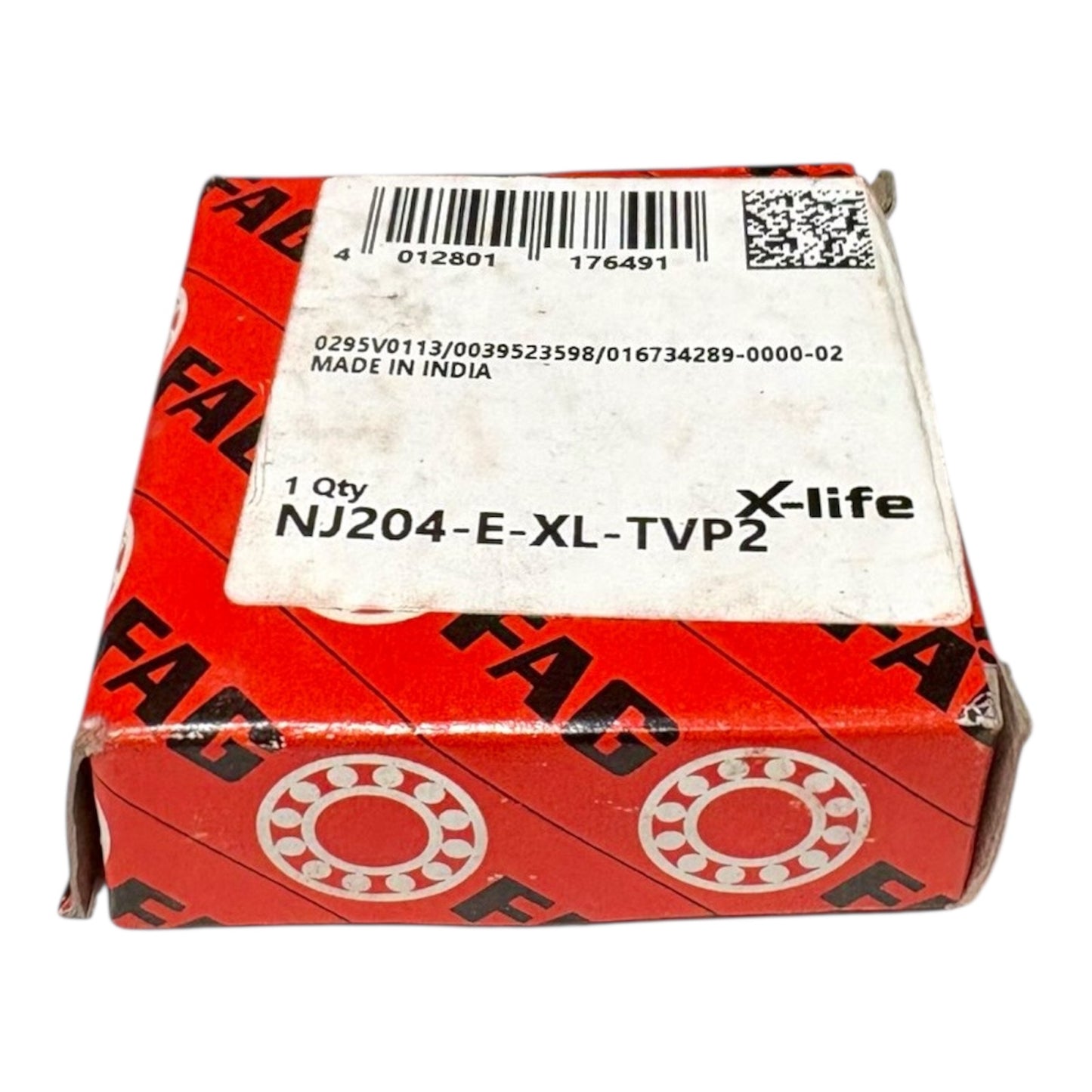 1x FAG NJ204-E-TVP2 cylindrical roller bearing 20x47x14 mm ball bearing