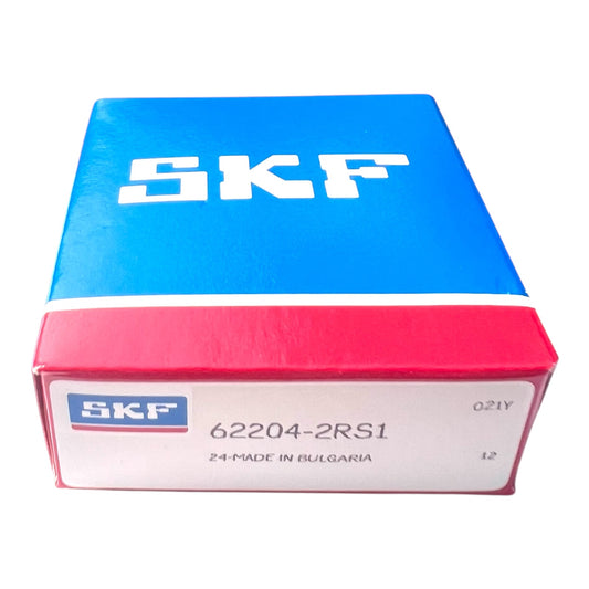 1x SKF 62204-2RS1 Rillenkugellager 20x47x18 mm Kugellager