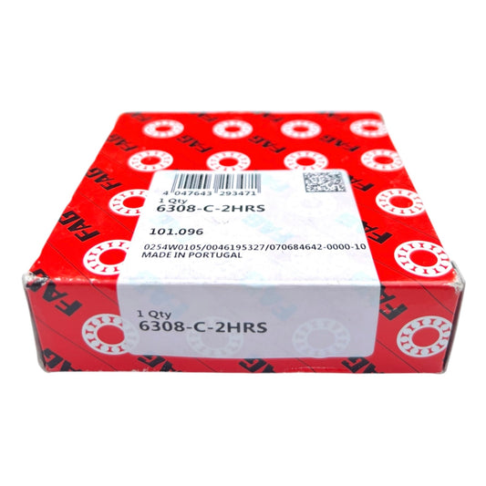 1x FAG 6308-C-2HRS Rillenkugellager 40x90x23 mm Kugellager