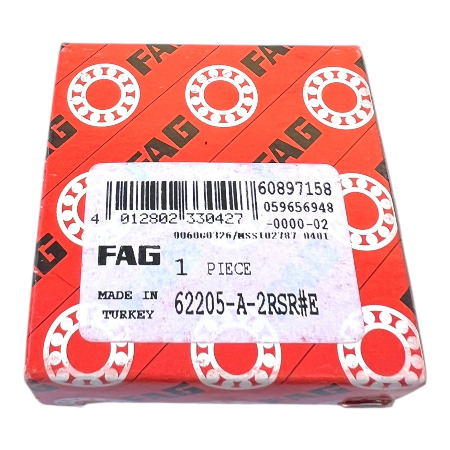 1x FAG 62205-A-2RSR Rillenkugellager 25x52x18 mm Kugellager
