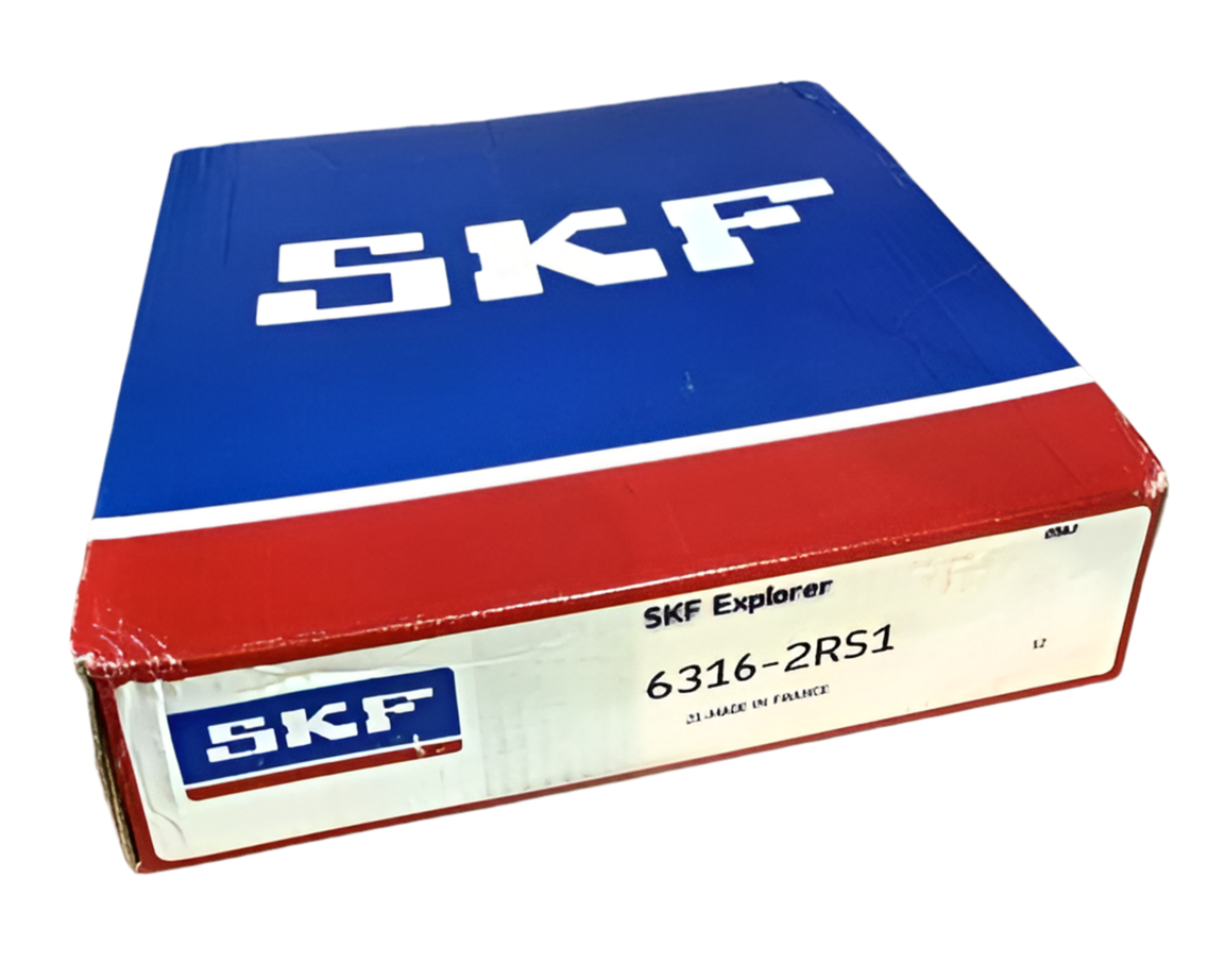 1x SKF 6316-2RS1 Rillenkugellager 80x170x39 mm Kugellager 6316 2RSR 2RSH