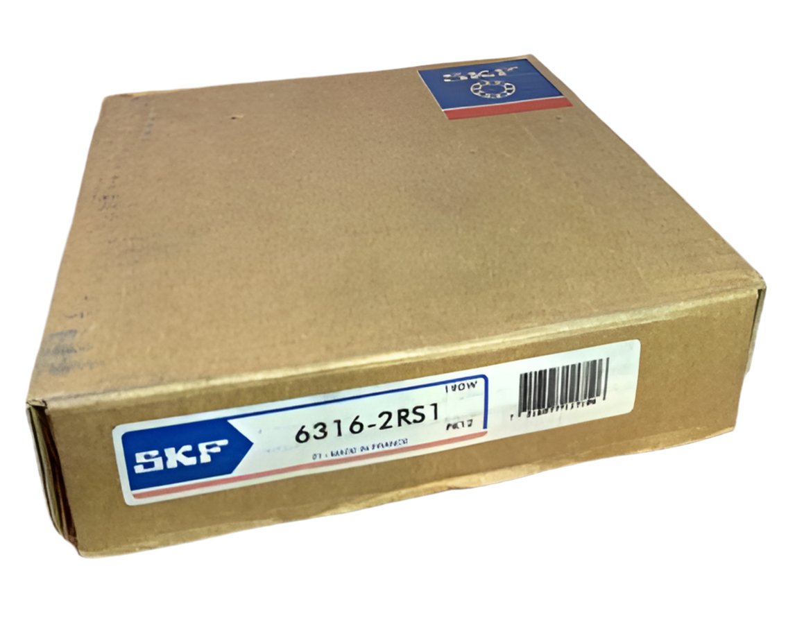 1x SKF 6316-2RS1 Rillenkugellager 80x170x39 mm Kugellager 6316 2RSR 2RSH