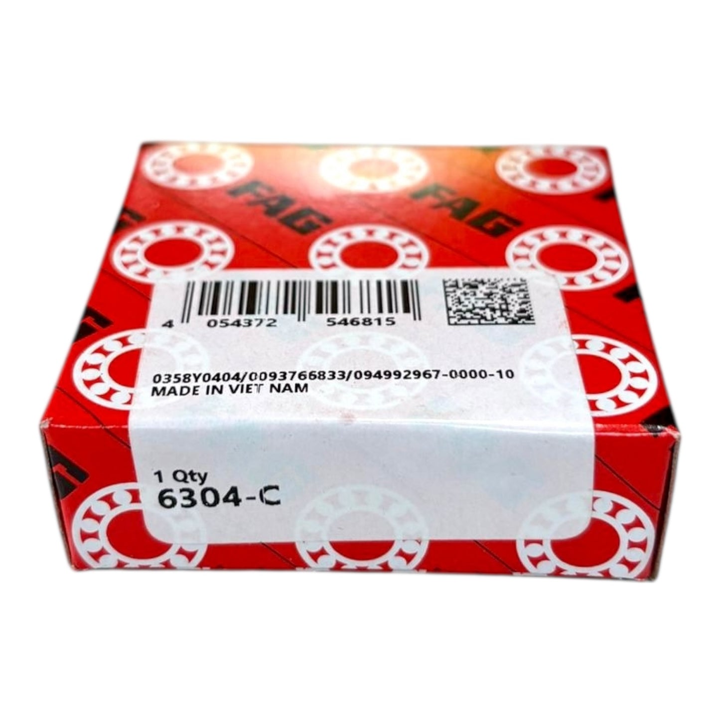 1x FAG 6304-C Rillenkugellager 20x52x15 mm 6304 offenes Kugellager