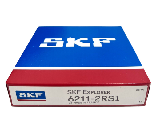 1x SKF Explorer 6211-2RS1 Rillenkugellager 55x100x21 mm Kugellager