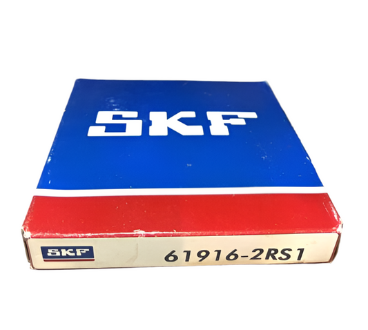 1x SKF 61916 2RS1 Rillenkugellager 80x110x16 mm 2RSR Dünnringlager Kugellager