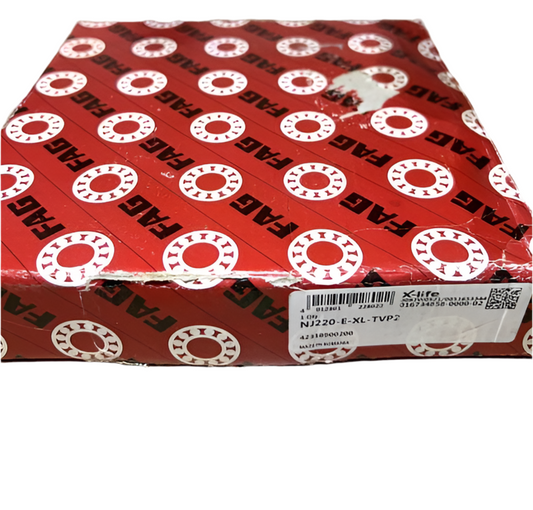 1x FAG NJ220-E-XL-TVP2 Zylinderrollenlager 100x180x34 mm NJ 220 Kugellager