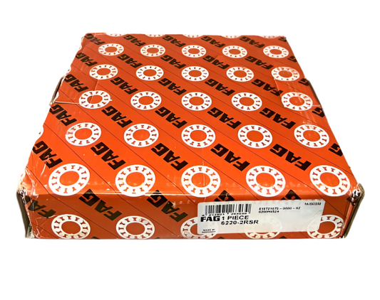 1x FAG 6220 2RSR Rillenkugellager 100x180x34 mm Kugellager 2RS 2RSH