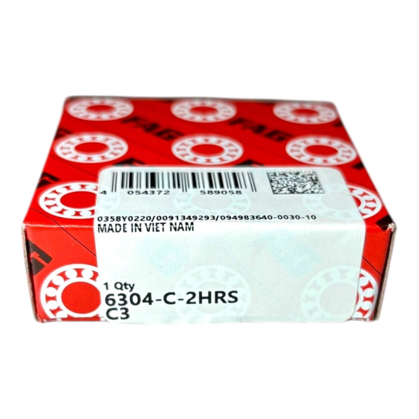 1x FAG 6304-C-2HRS-C3 Rillenkugellager 20x52x15 mm Kugellager 6304 2RSH C3