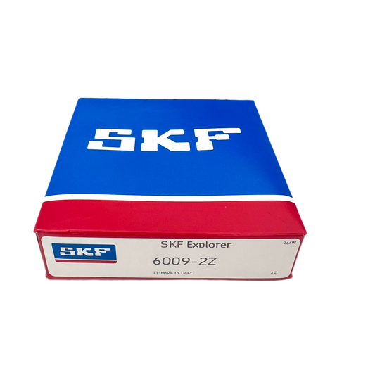 1x SKF 6009-2Z Rillenkugellager 45x75x16 mm Kugellager