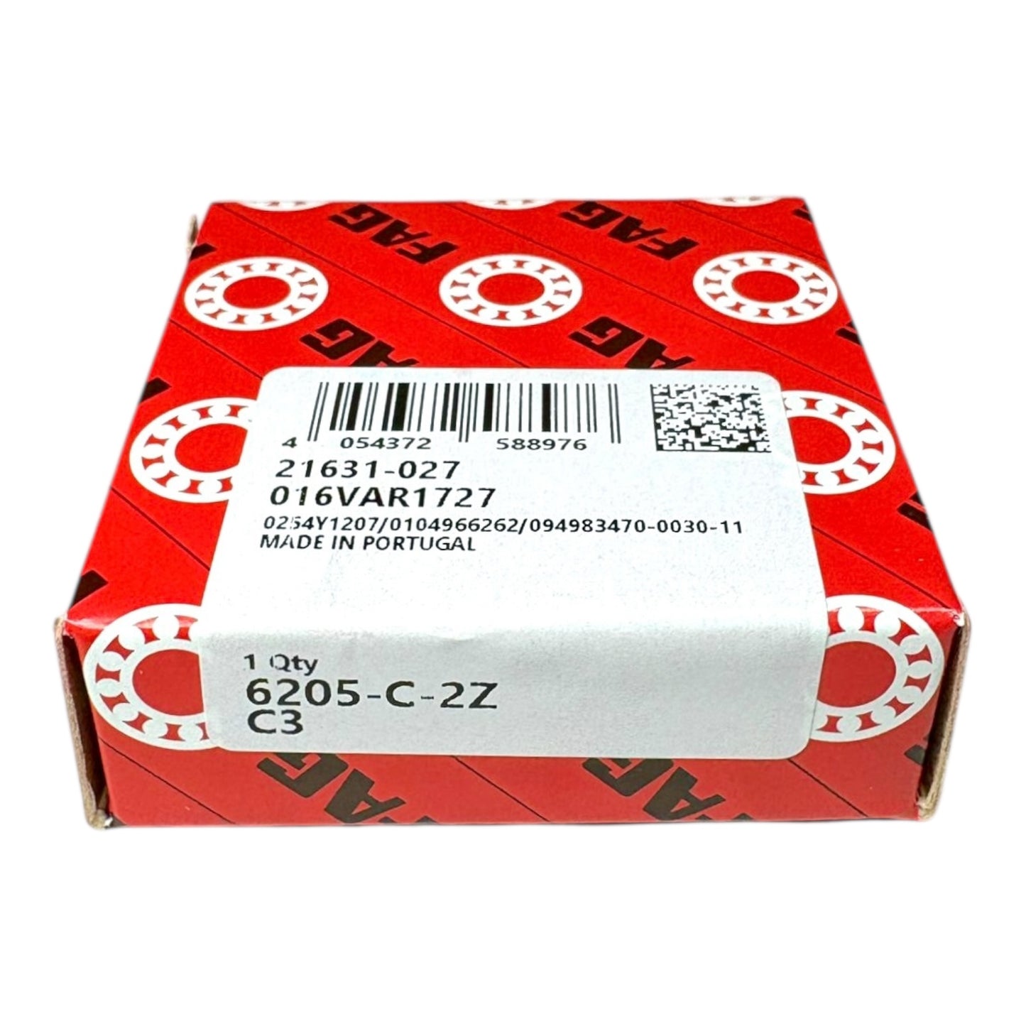 1x FAG 6205-C-2Z-C3 Rillenkugellager 25x52x15 mm Kugellager 6205 2Z ZZ C3