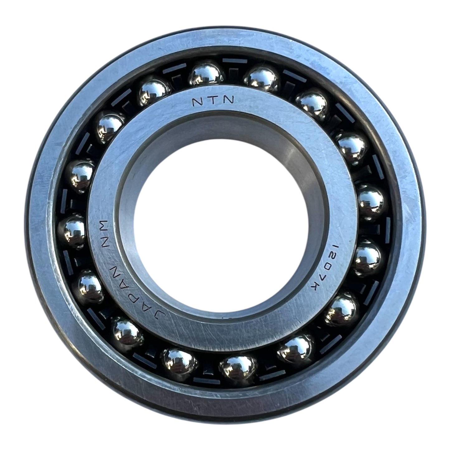 1x NTN 1207K self-aligning ball bearing 35x72x17 mm 1207 K Japan ball bearing