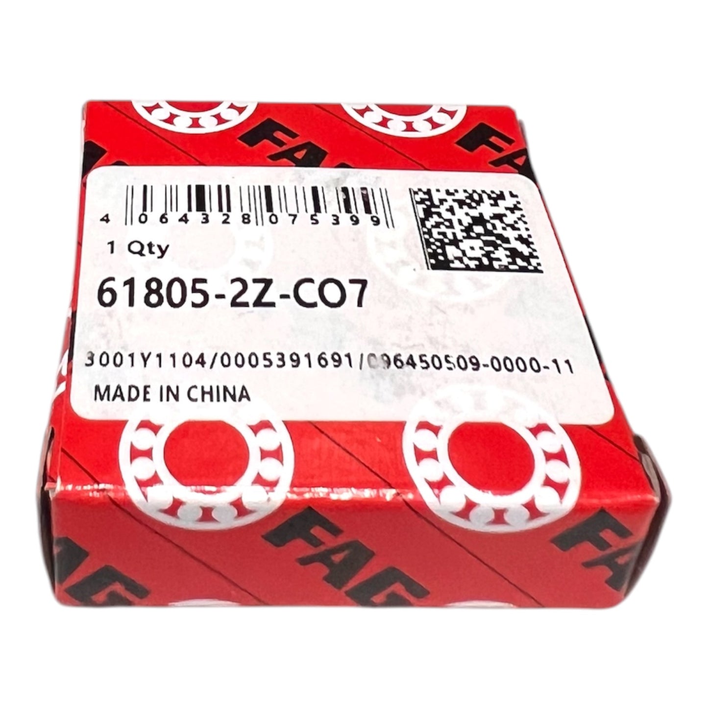 1x FAG 61805-2Z Rillenkugellager 25x37x7 mm Dünnringlager