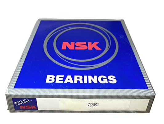 1x NSK 7220 BG Schrägkugellager 100x180x34 mm Kugellager