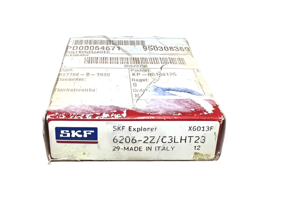 1x SKF Explorer 6206 2Z/C3LHT23 Rillenkugellager 30x62x16 mm Kugellager