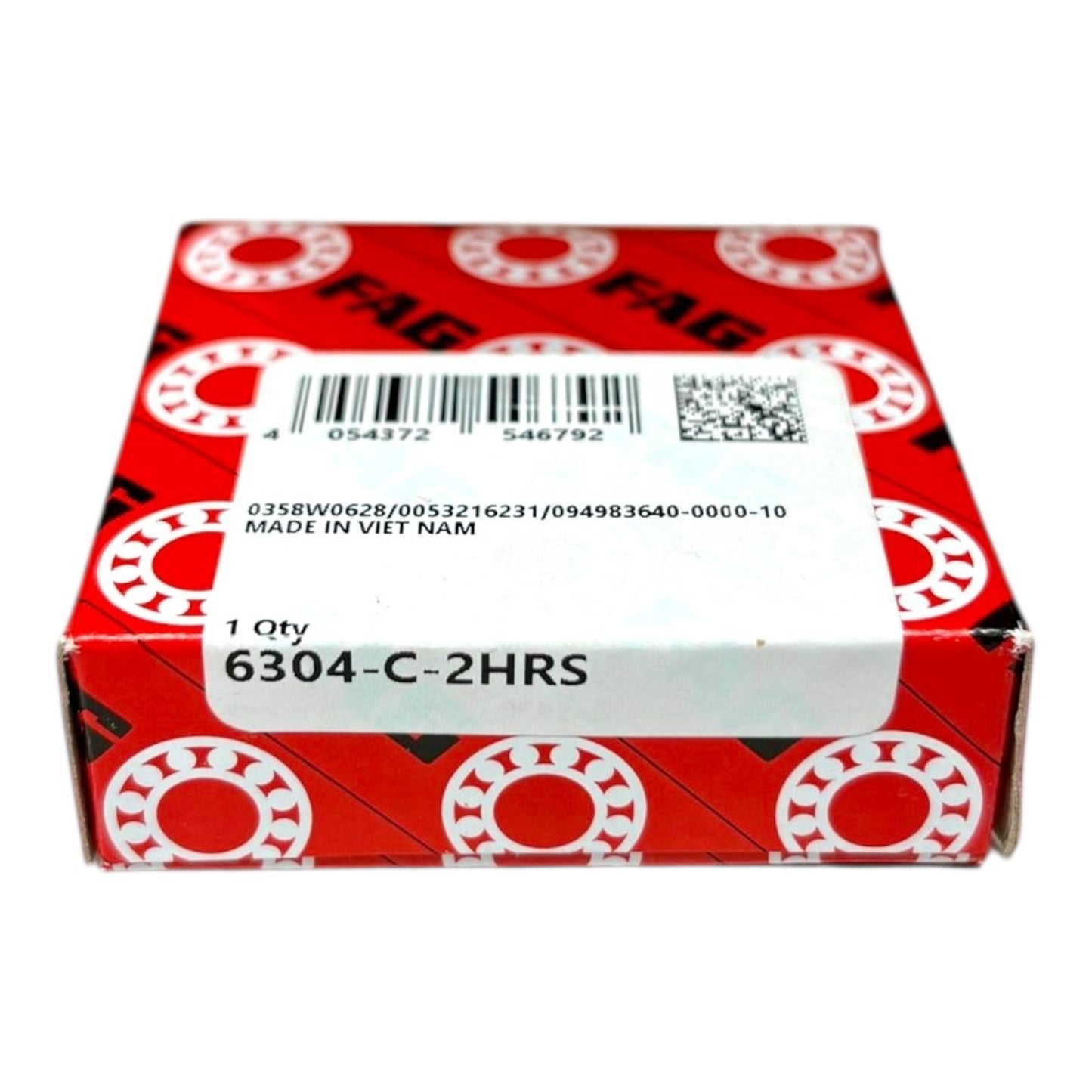 1x FAG 6304-C-2HRS Rillenkugellager 20x52x15 mm Kugellager 6304 2RSH