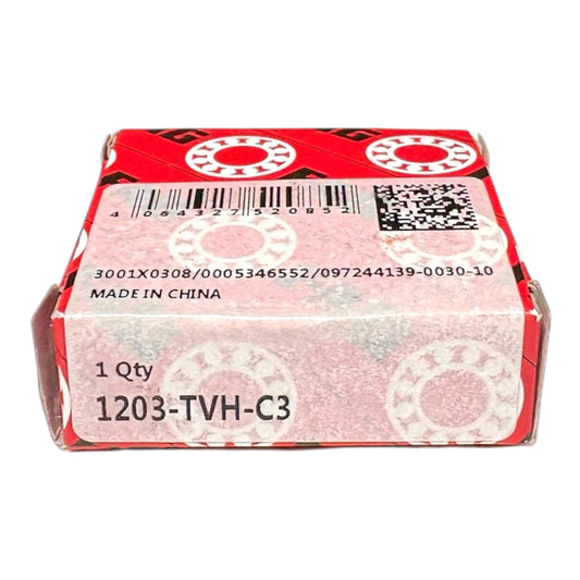 1x FAG 1203 TVH-C3 = ETN9/C3 Pendelkugellager 17x40x12 mm Kugellager