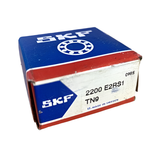 1x SKF 2200 E2RS1TN9 = 2RS TVH Pendelkugellager 10x30x14 mm 2200 E 2RS1 TN9