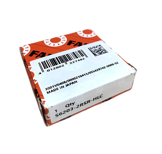 1x FAG S6203-2RSR-HLC Rillenkugellager 17x40x12 mm Kugellager S 6203 2RSR HLC