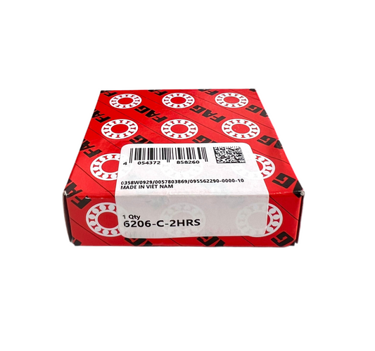 1x FAG 6206-C-2HRS Rillenkugellager 30x62x16 mm X-Life Kugellager