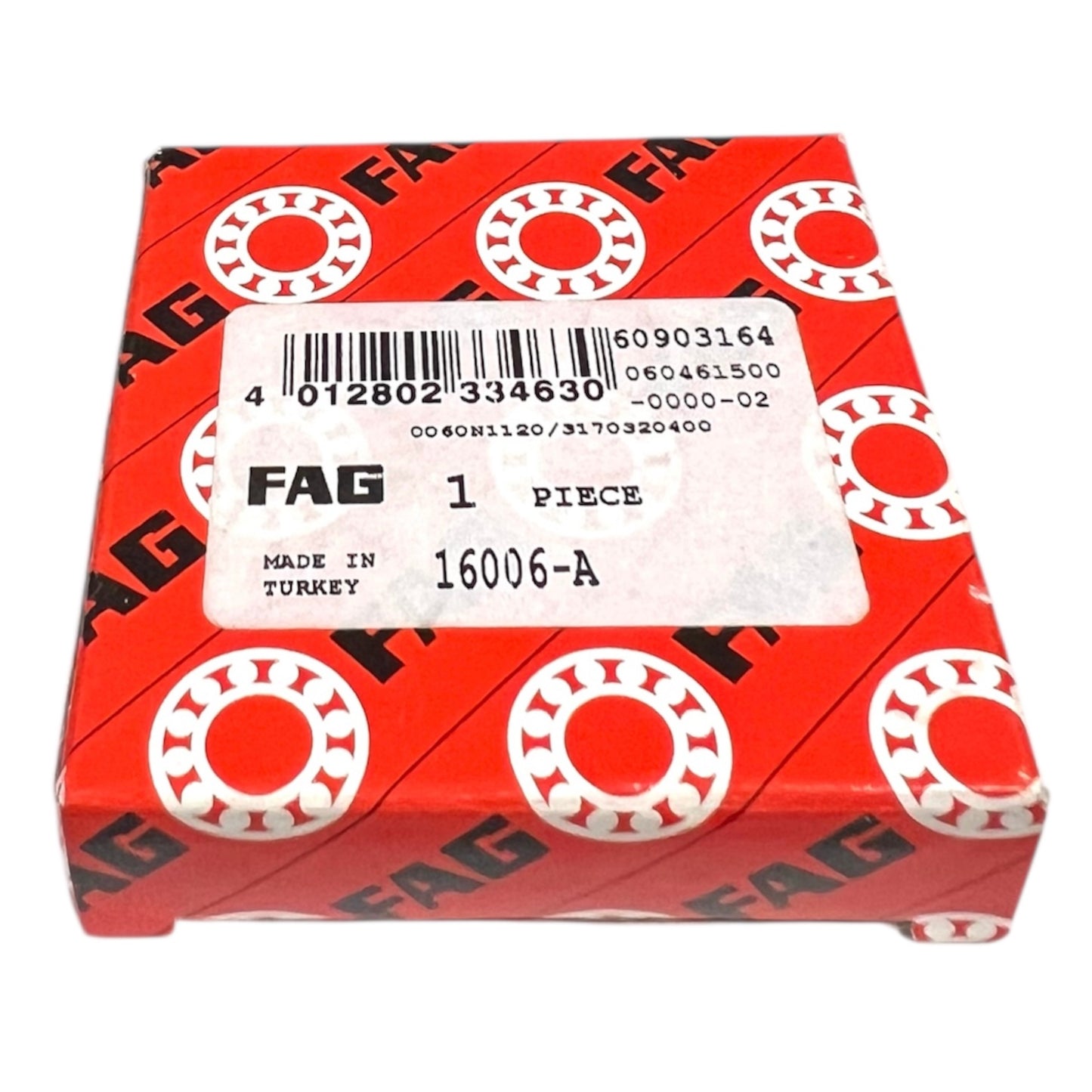 1x FAG 16006-A deep groove ball bearing 30x55x9 mm 16006 A ball bearing