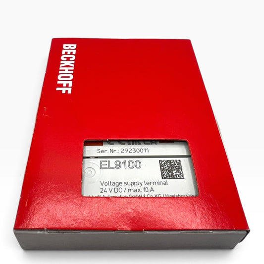 Beckhoff EL9100 Potential-Einspeise- klemme 24 V DC Potenzialeinspeiseklemme