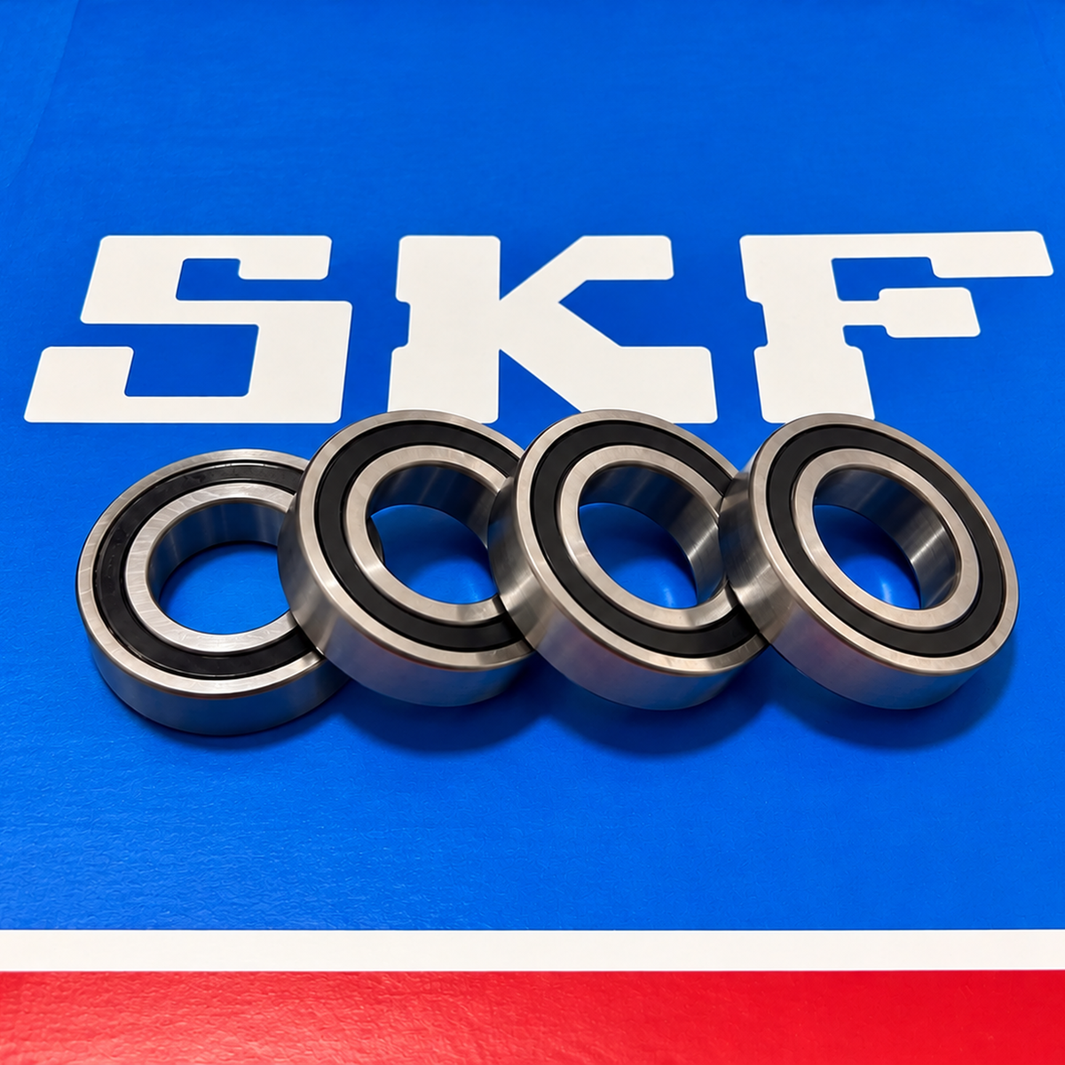 4x SKF 61902 2RS1 = 6902 2RS Rillenkugellager 15x28x7 mm
