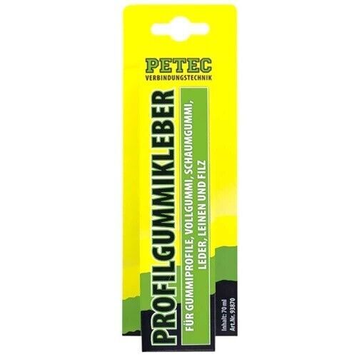 1x PETEC Profilgummikleber 70ml Türgummi Türdichtung Kleber Klebstoff 93870
