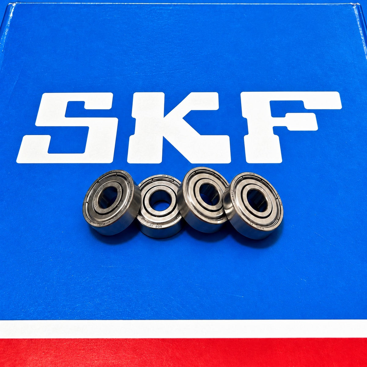 4x SKF 608-2Z Miniaturkugellager 8x22x7 mm